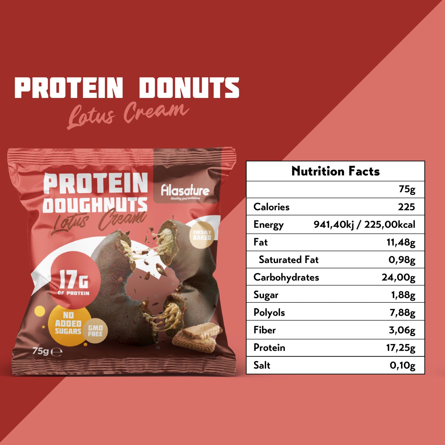 Alasature Protein Doughnuts (Box of 8)