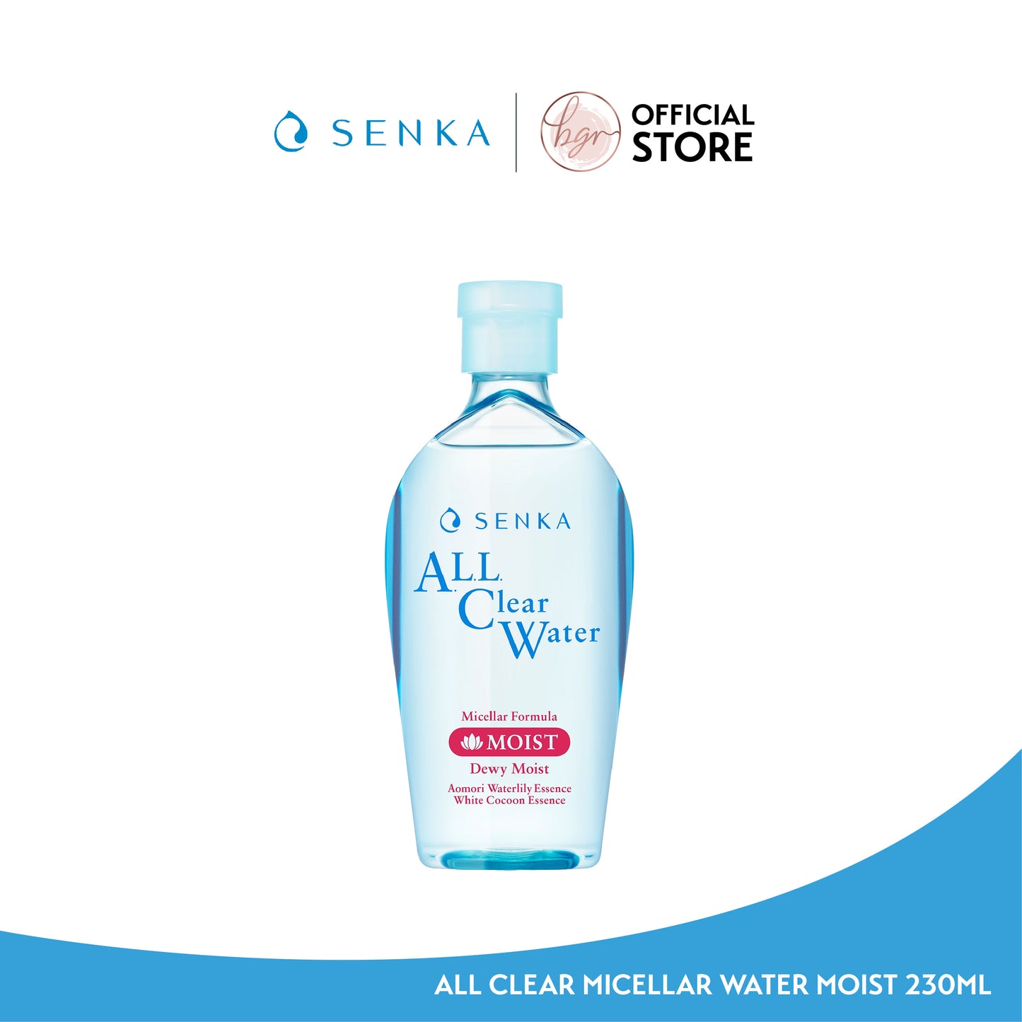 SENKA All Clear Micellar Water Moist (230ml)