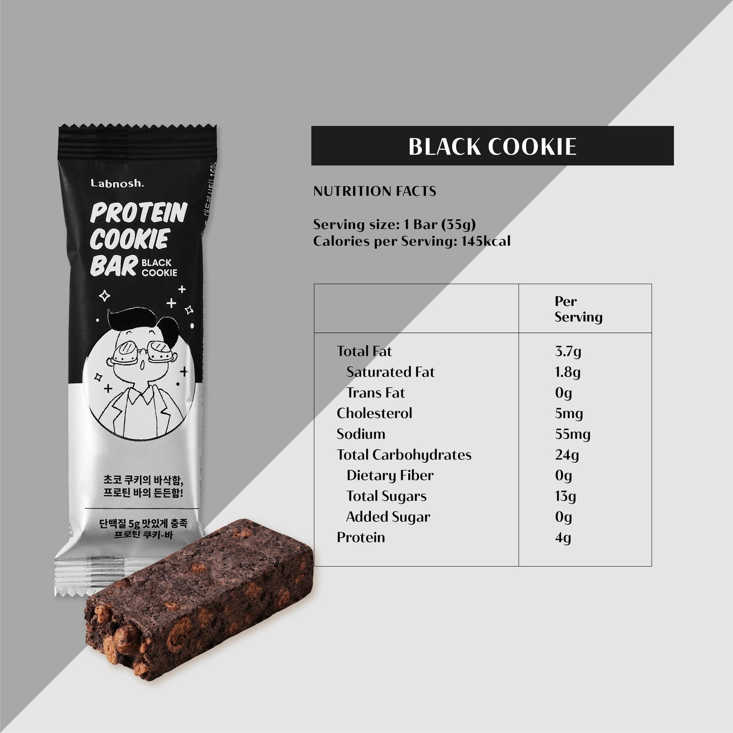 Labnosh Protein Cookie Bar (Box Of 12)