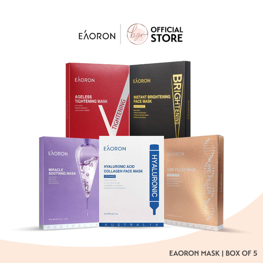 EAORON Facial Mask Sheet Pack (Box of 5)