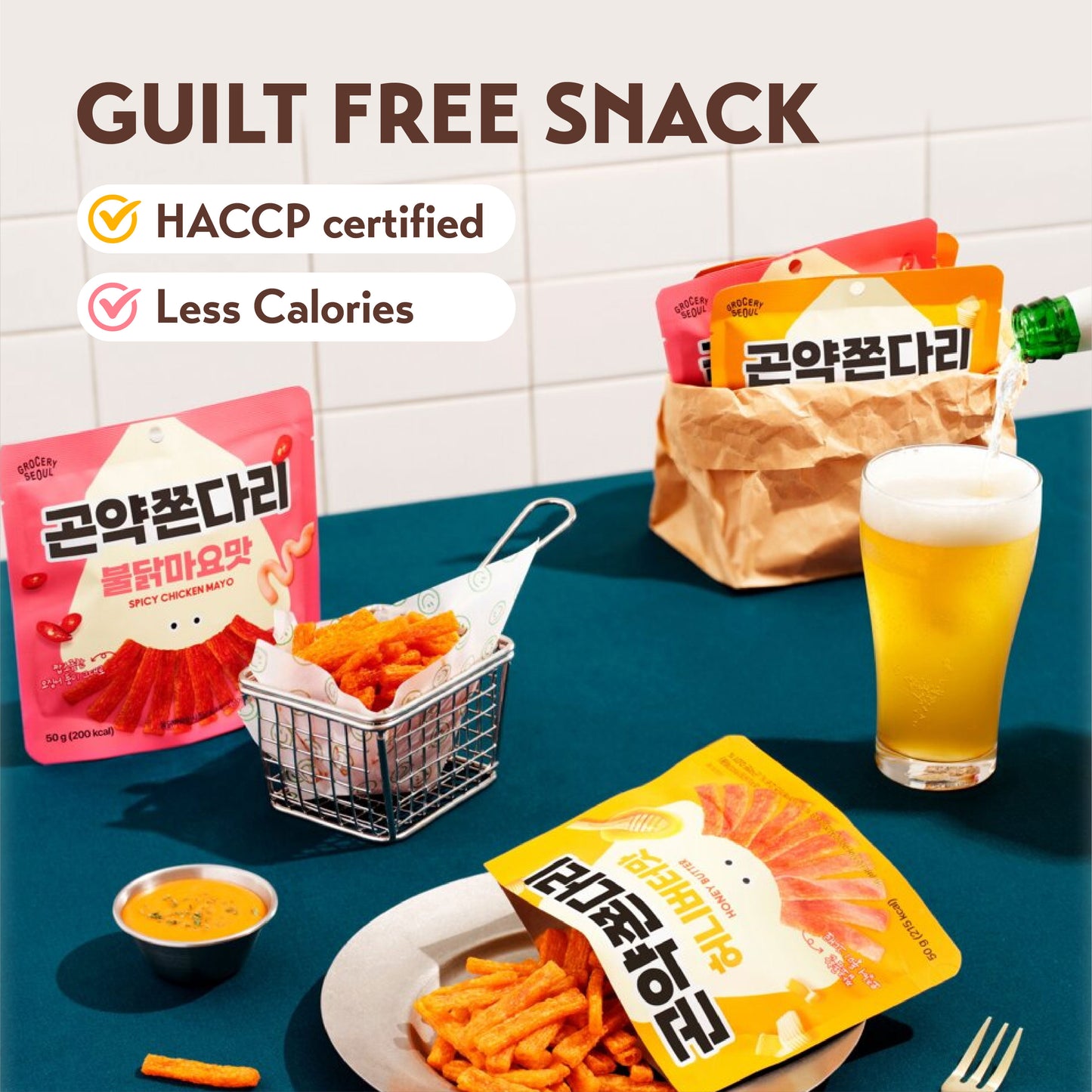 Grocery Seoul Fried Jjondeugi (Pack of 4)