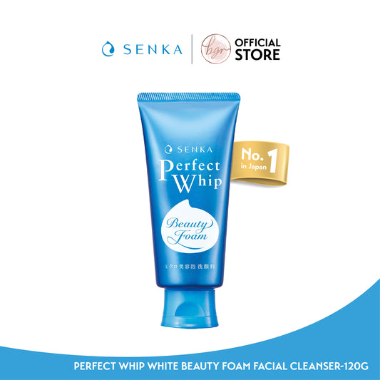 SENKA Perfect Whip Beauty Foam Facial Cleanser (120g)