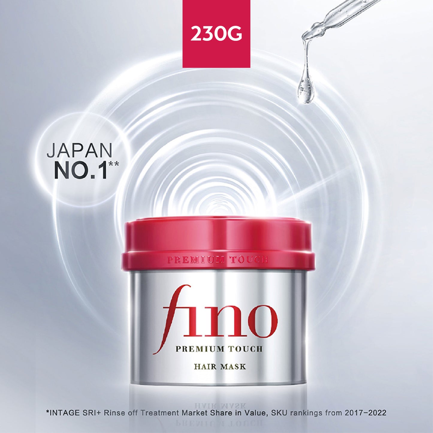 FINO Premium Touch Hair Mask Rinse-off Treatment (230g)