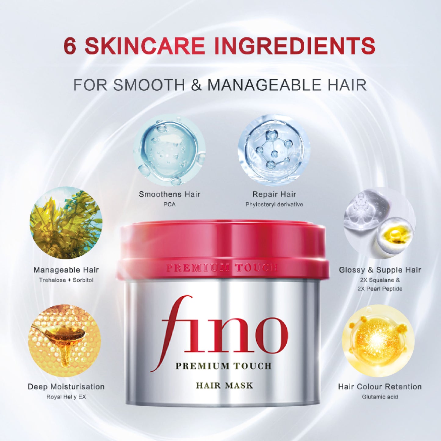 FINO Premium Touch Hair Mask Rinse-off Treatment (230g)