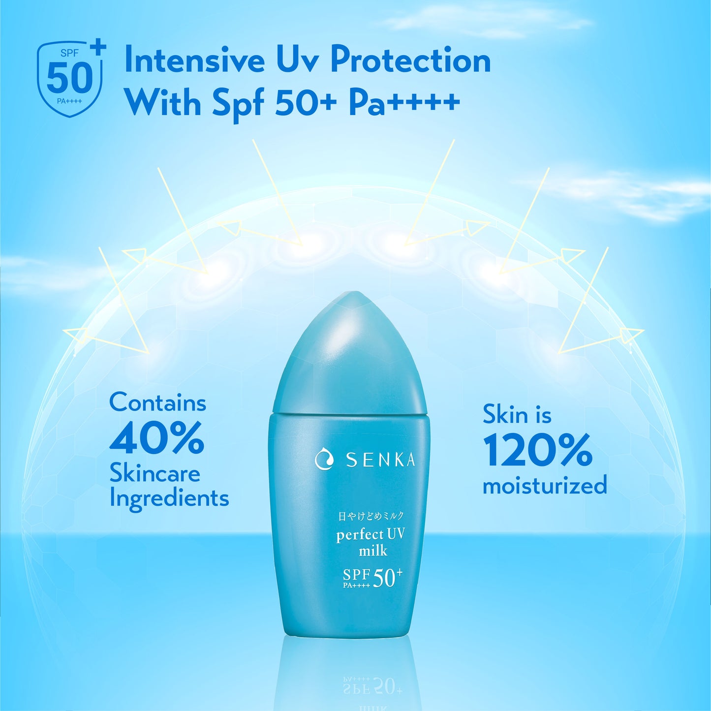 SENKA Perfect Uv Milk Spf 50+ Pa++++ (40ml)