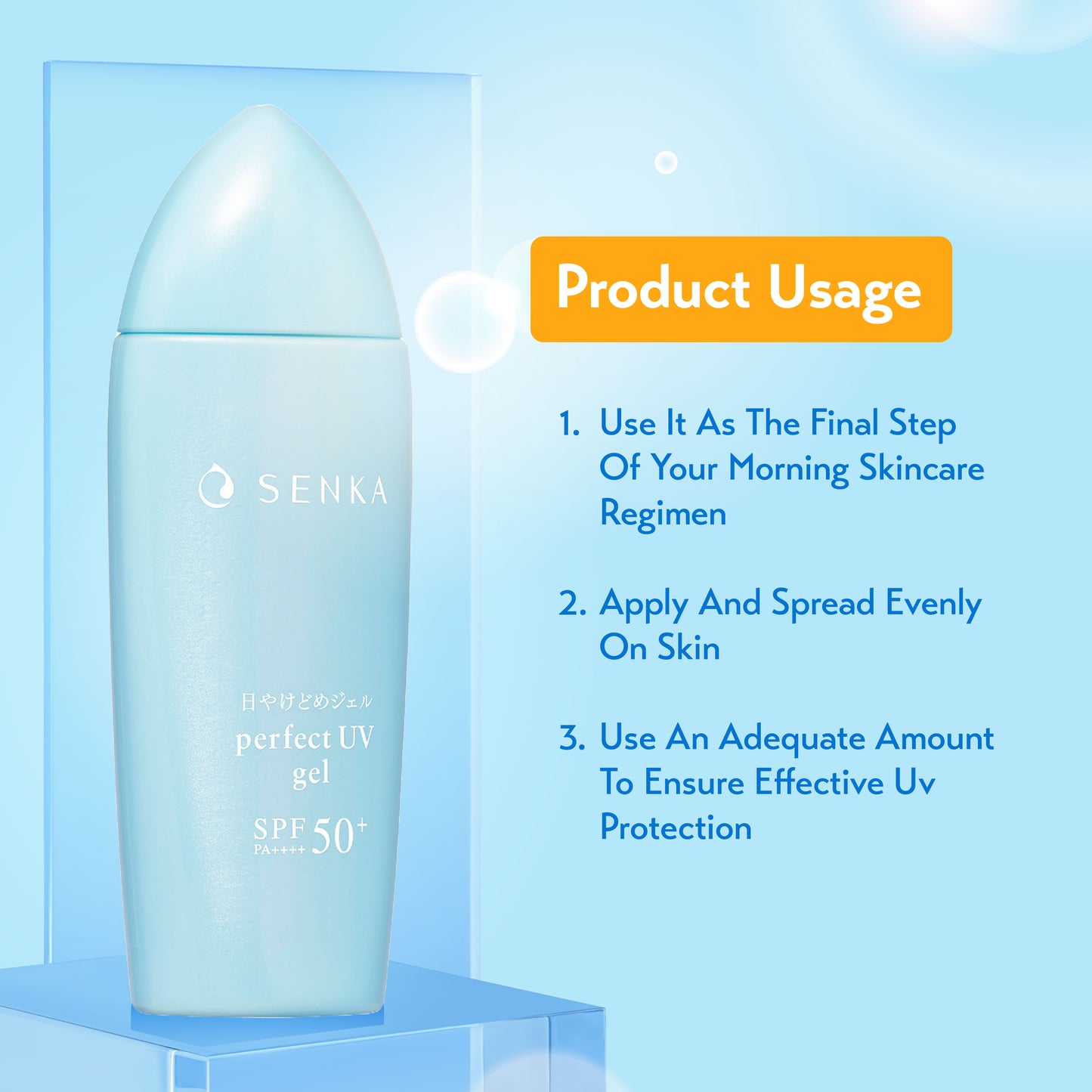 SENKA Perfect Uv Gel Spf 50+ Pa++++ (80ml)